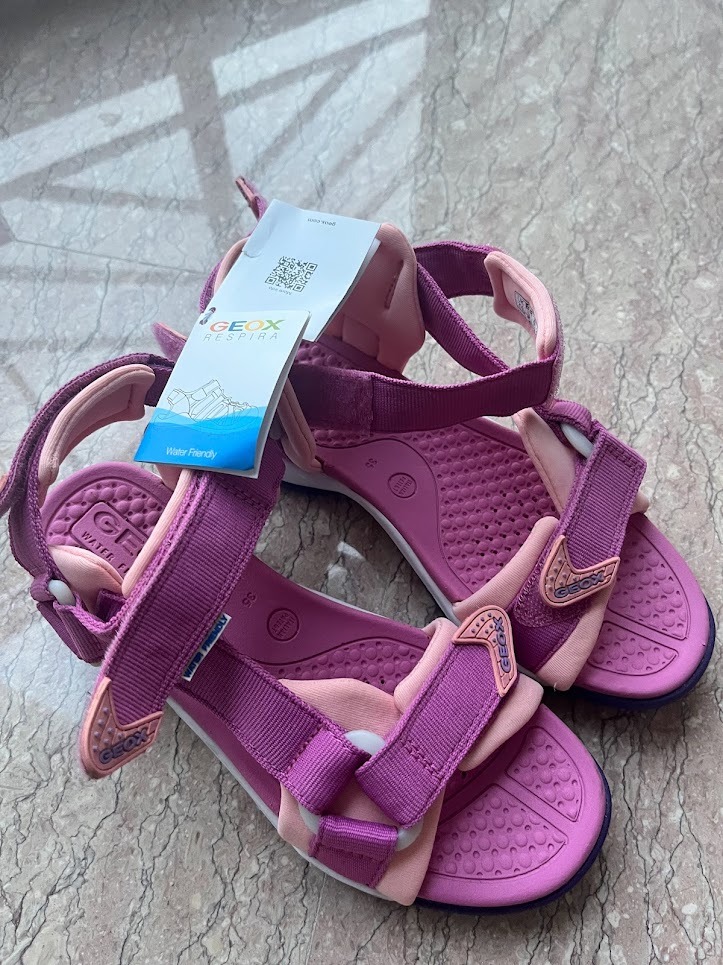 Geox girl s sandals Babies Kids Babies Kids Fashion on Carousell