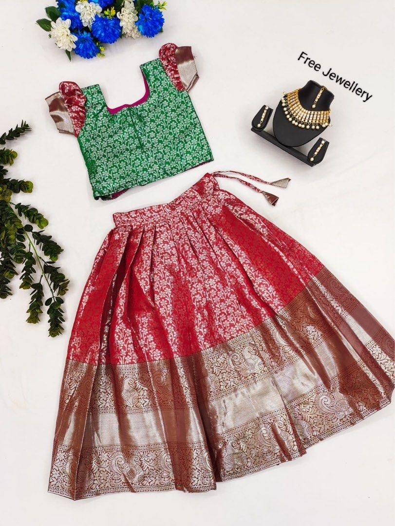 Girl sale fancy lehenga