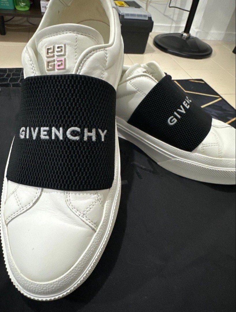 Givenchy black and new arrivals white shoes