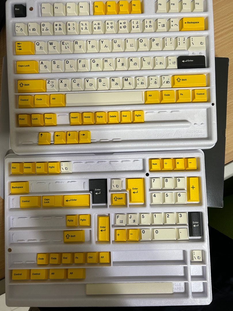 GMK Hazakura Hiragana - Set Keycaps Doppio Scatto ABS - Cherry Profile - Made In Germany - copertina