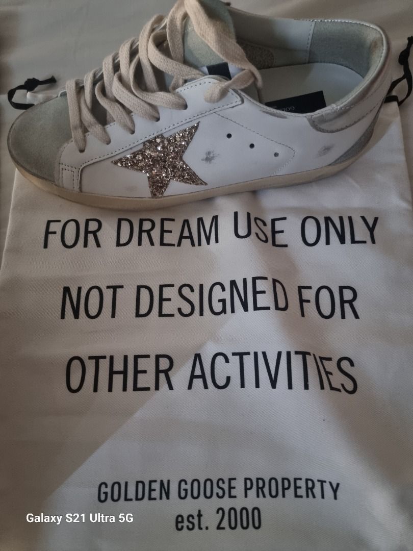Golden goose shop gold sneakers