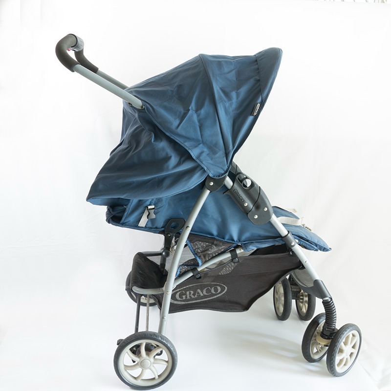 Graco top teal stroller
