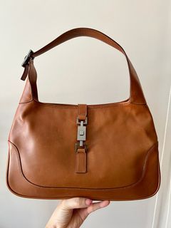 Gucci - Jackie Brown Genuine Leather Shoulder Bag - 中古 Vintage