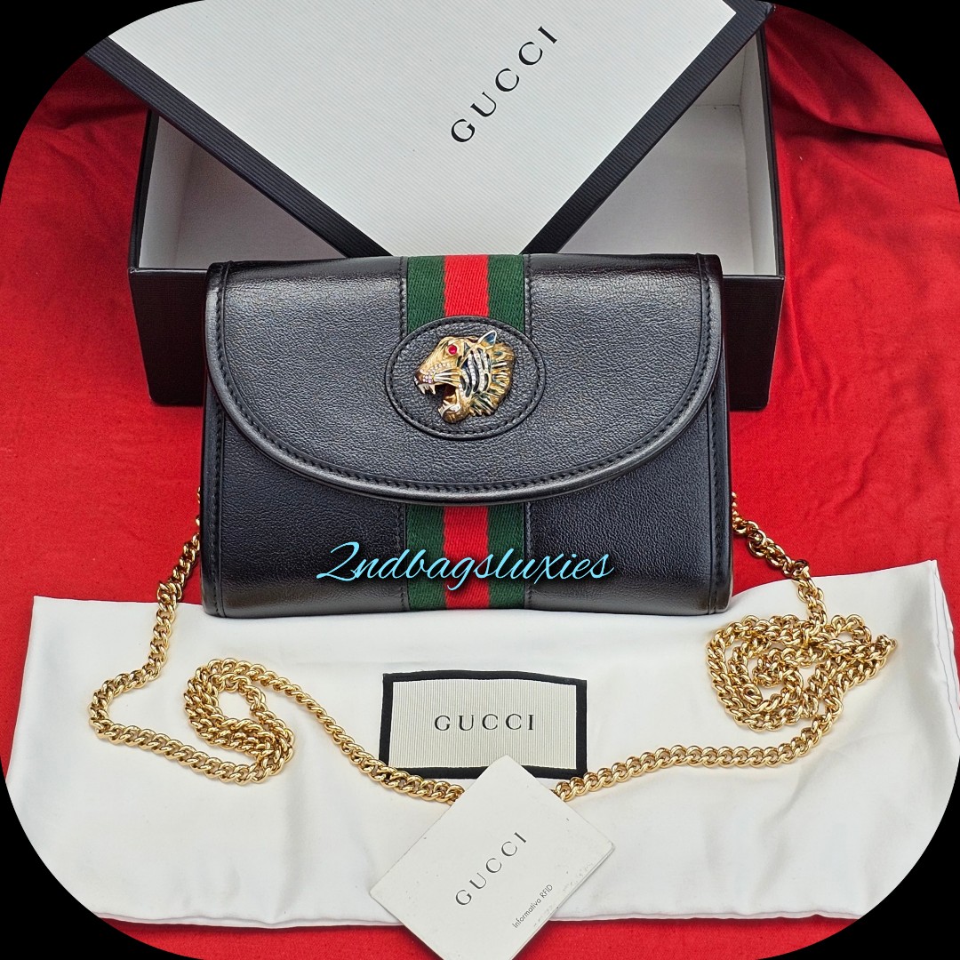 Gucci Mini Rajah Slim Flap Shoulder Bag