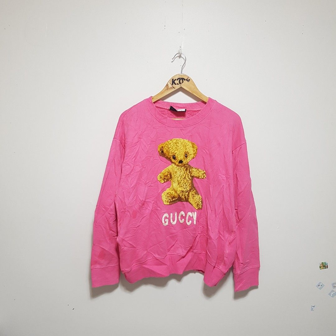 Pink gucci crewneck top
