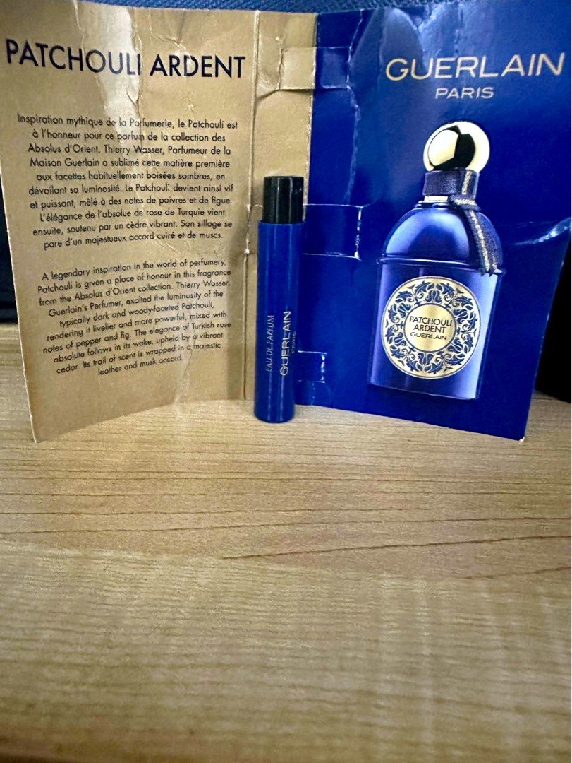 Guerlain patchouli ardent new arrivals sample