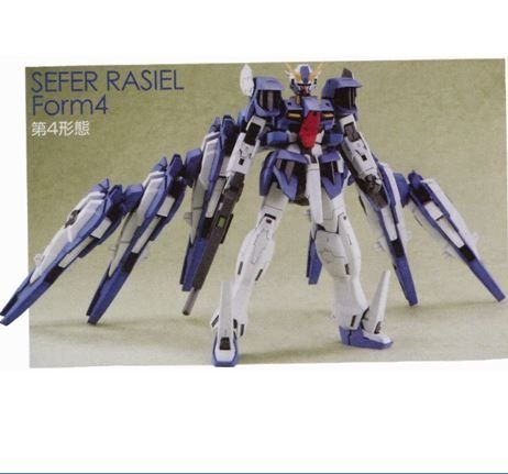 全新未砌 原裝日版 00 GUNDAM 全套2盒可變多種形態 HOBBY 電擊 附錄模型 1/144 RASIEL 秘天使高達+ 00P ...