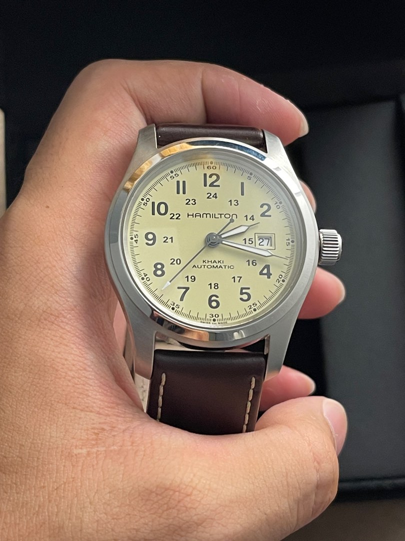 Hamilton Khaki Field 42mm H70555523 Men s Fashion Watches
