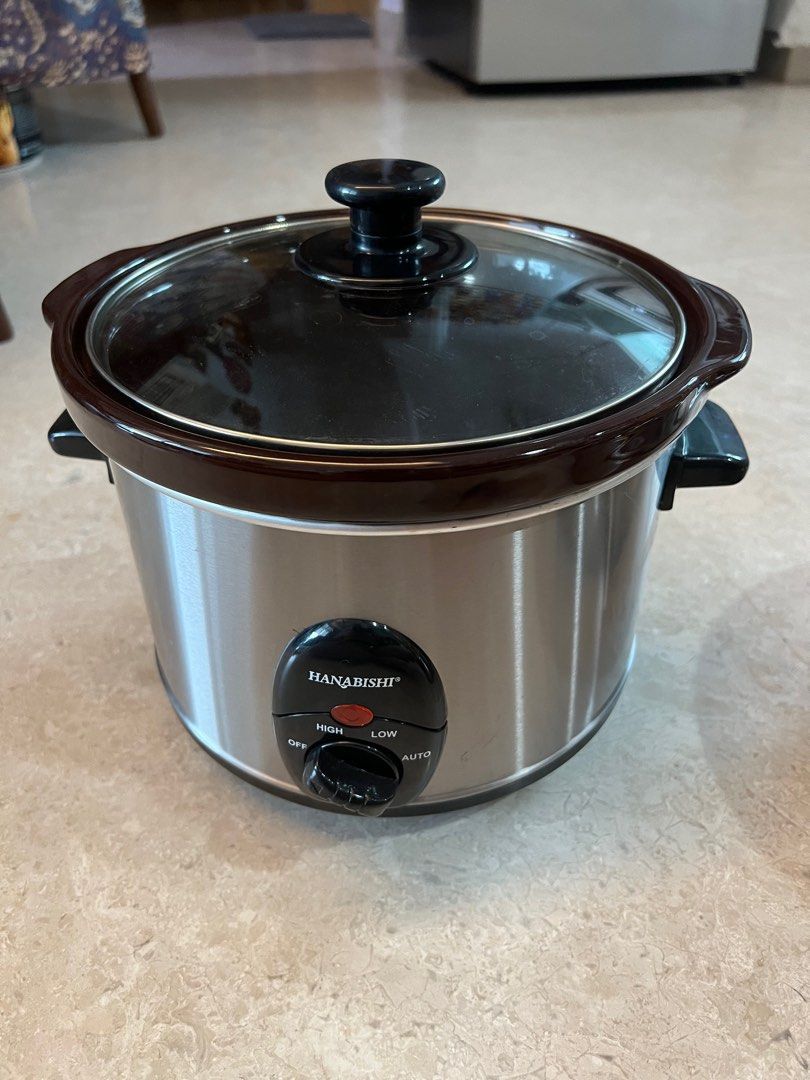 Hanabishi Slow Cooker 2.5L TV Home Appliances Kitchen Appliances Cookers on Carousell
