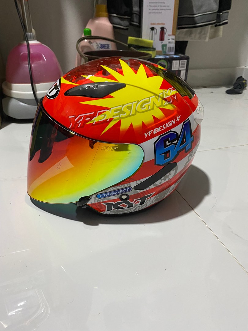 Helmet KYT Merdeka 64 Limited Edition, Motorbikes on Carousell