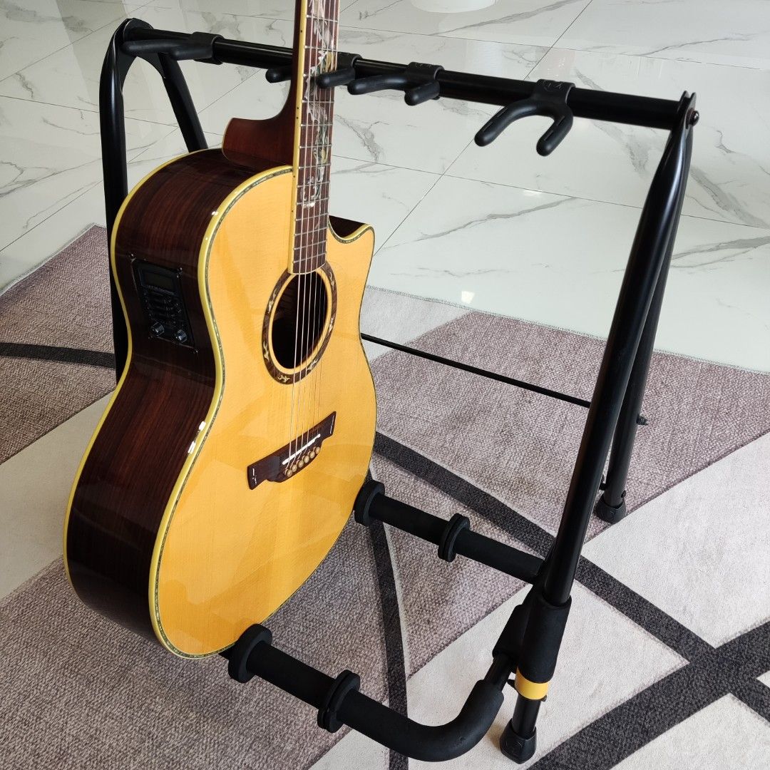 Hercules 3/4PC Guitar Stand Display Rack GS523B + Extension Pack