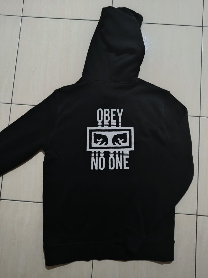 Obey no on sale one hoodie