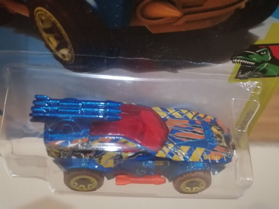 Hot Wheels 2018 Dino Riders Sting Rod II Dark Blue Regular