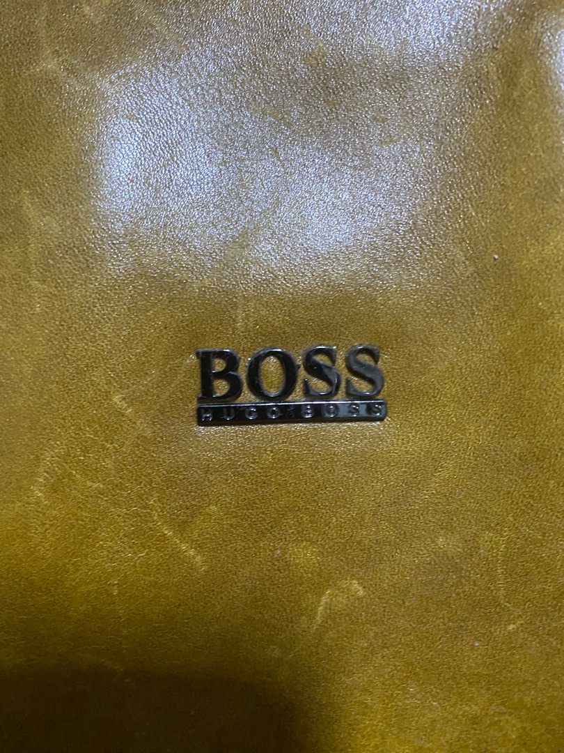 HUGO BOSS Genuine Leather, Men's Fashion, Bags, Sling Bags on Carousell