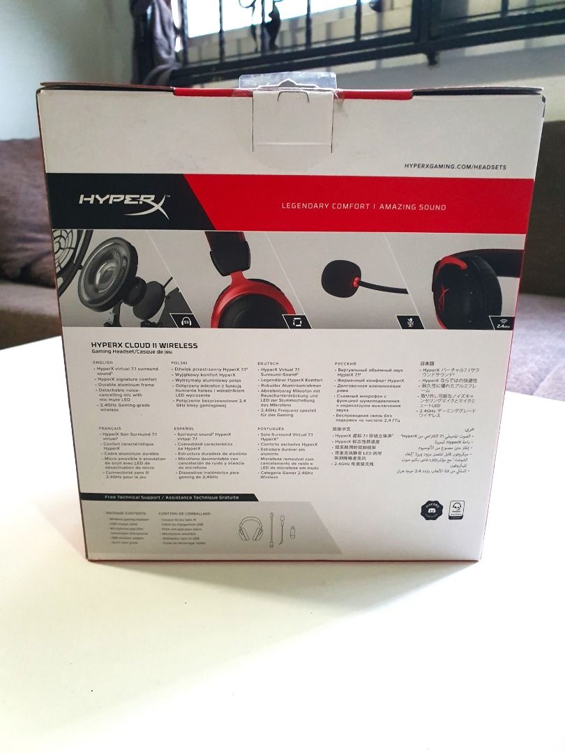 HyperX Cloud II Wireless509364566733639681