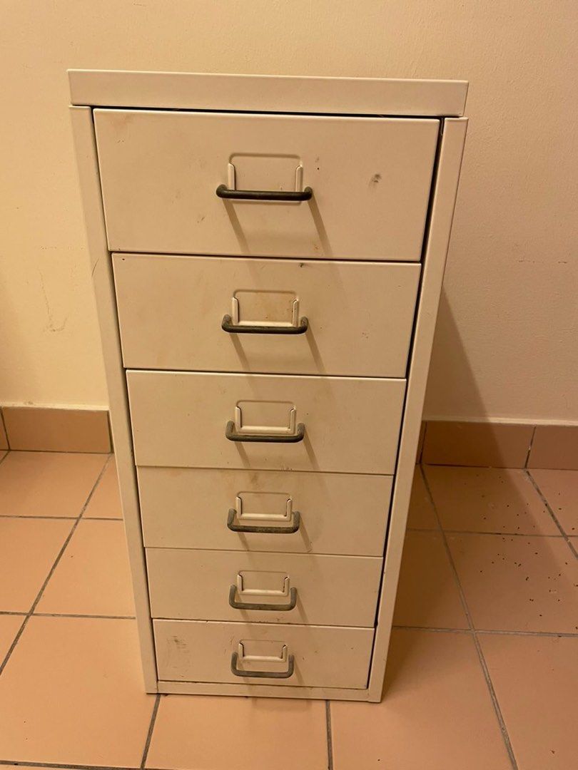 Ikea 6 sale drawer metal cabinet