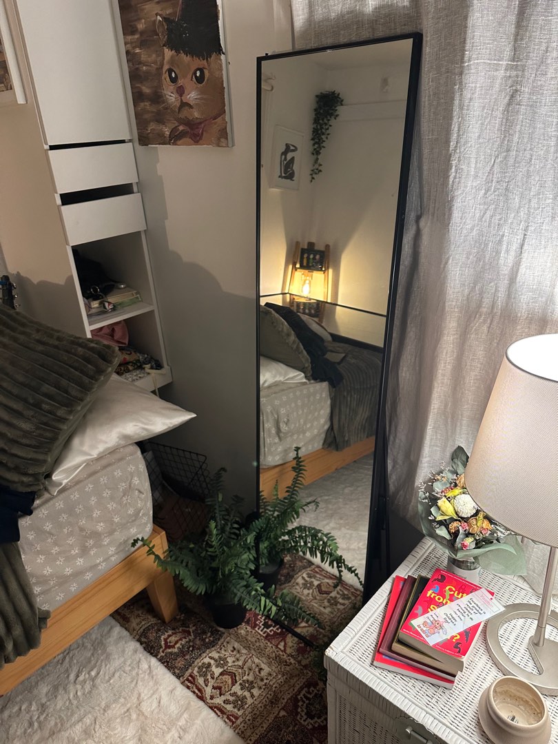 IKEA KARMSUND STANDING MIRROR, Furniture & Home Living, Home Decor