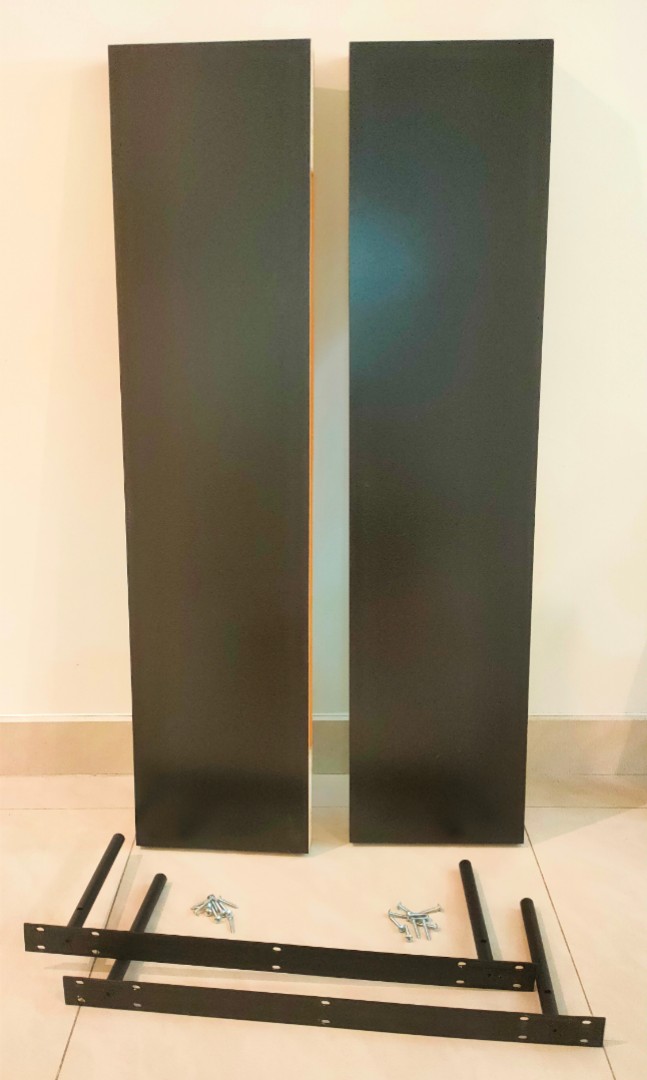 Ikea Lack Shelf 2 units (with brackets & screw)., Furniture & Home