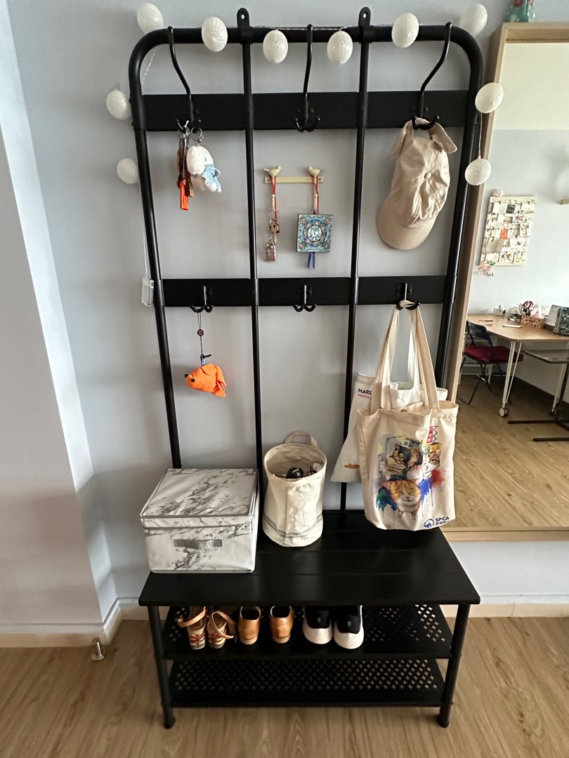 Ikea metal hall stand