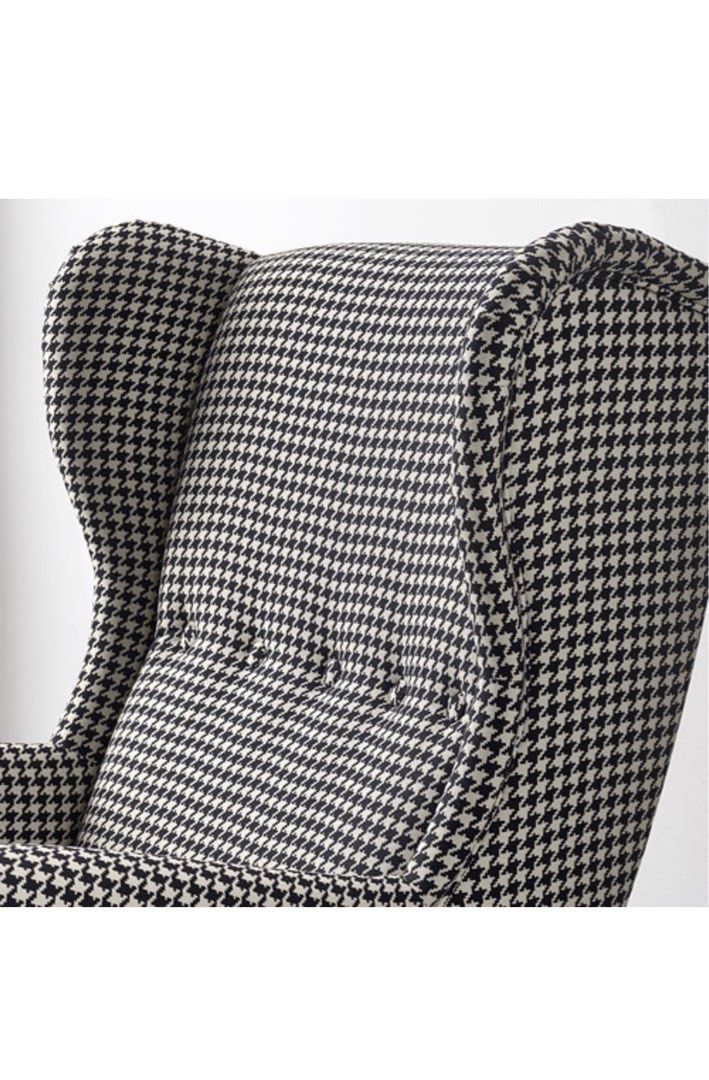 Ikea strandnom checkered chair, Furniture Home Living, Furniture
