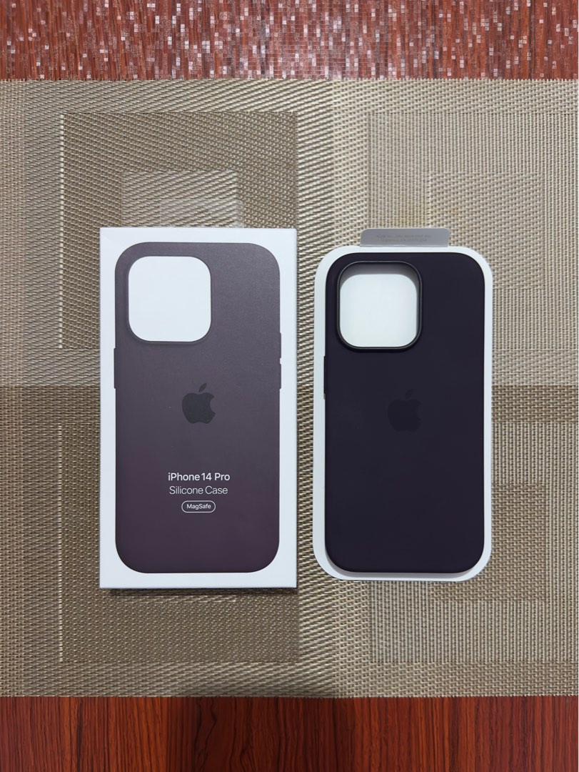 iPhone 14 Pro Silicone Magsafe Case Elderberry, Mobile Phones & Gadgets