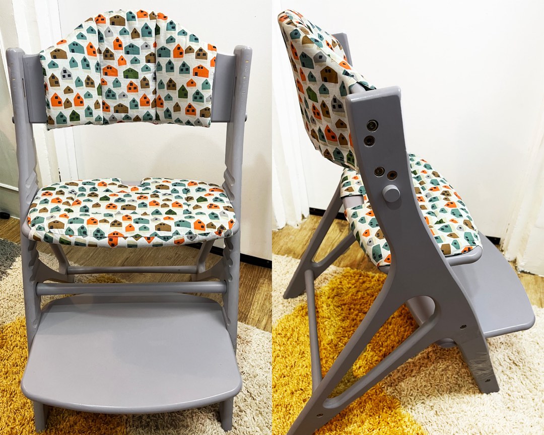 Japanse modular high chair with tray table, Babies & Kids, Baby Nursery