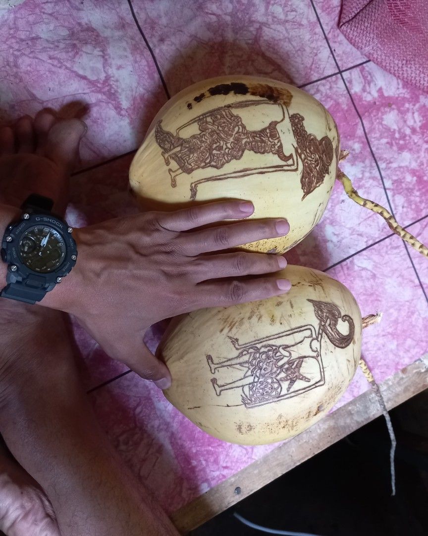 Jasa lukis/gambar wayang di kelapa gading, untuk acara adat jawa mitoni