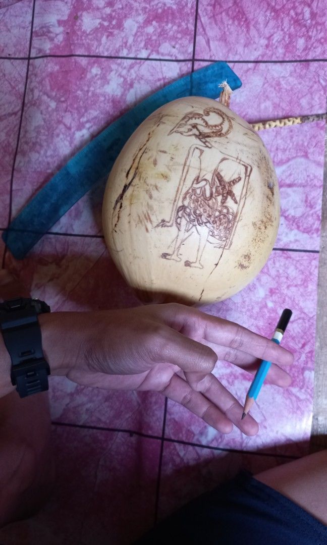 Jasa lukis/gambar wayang di kelapa gading, untuk acara adat jawa mitoni