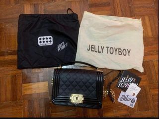🔥Crazy Sales 现货🔥20cm Classic Jelly TOYBOY Sling Bag Shoulder
