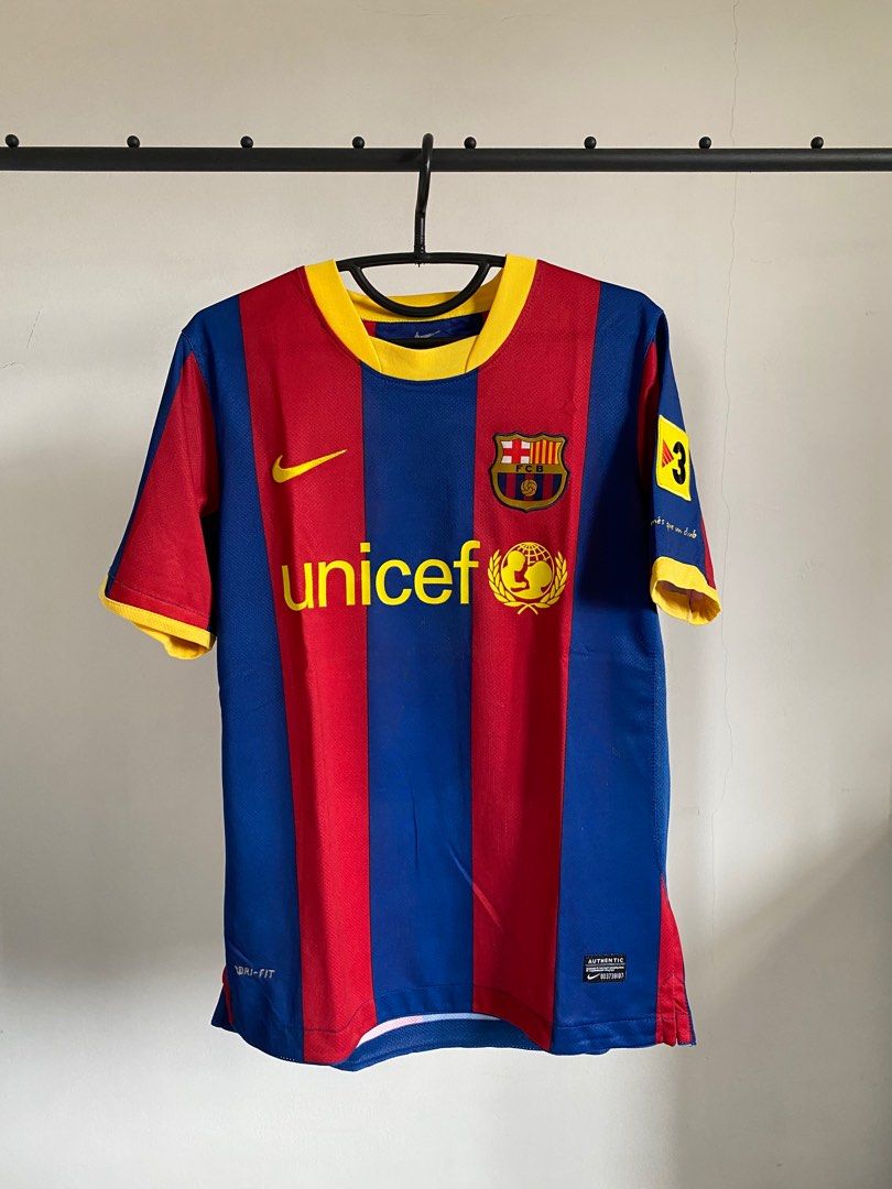 Jersey Home FC Barcelona 2010/2011, Lionel Messi on Carousell