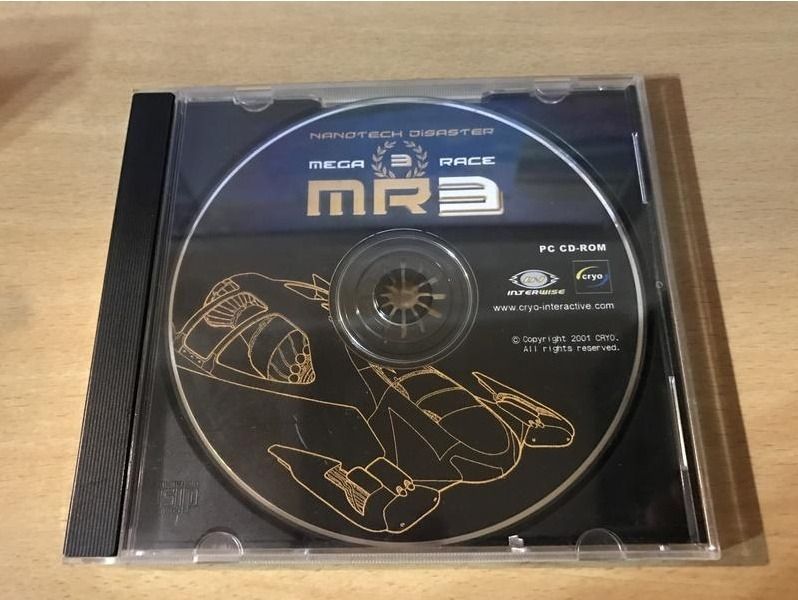 【J.K永續雜貨鋪】超級競賽MegaRace: MR3 PC正版遊戲光碟 二手 照片瀏覽 1