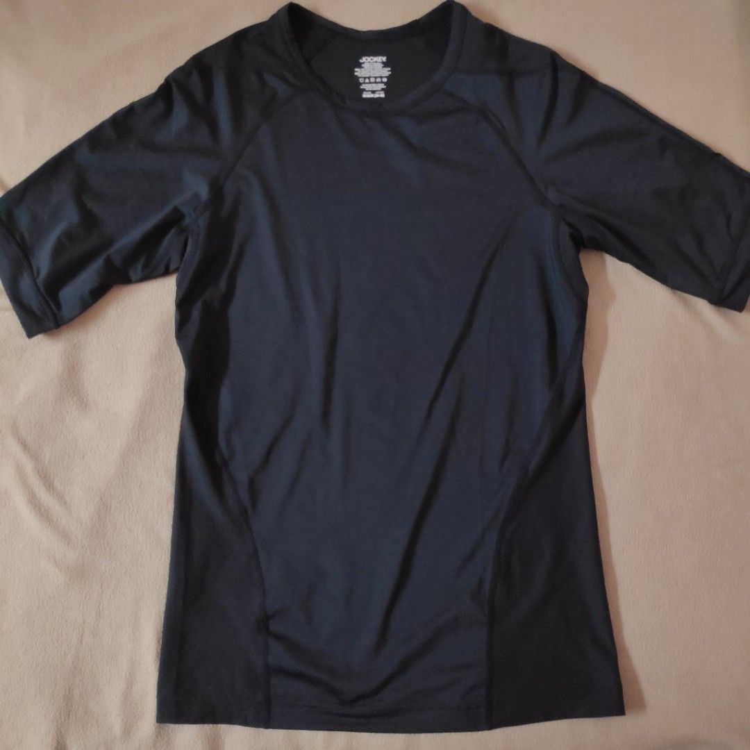 Jockey Polyester Spandex Shirt Size M, Women's Fashion, Tops, Shirts on  Carousell