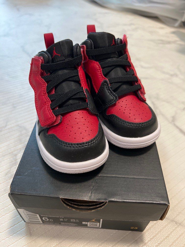 Jordan 1 Mid ALT BRED Kids Size 6C Babies Kids Babies Kids