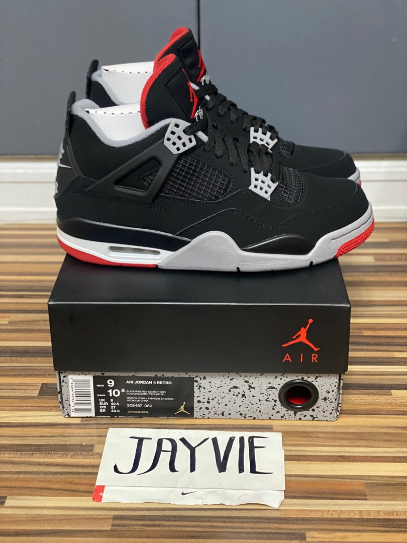 JORDAN 4 BREDS BRANDNEW