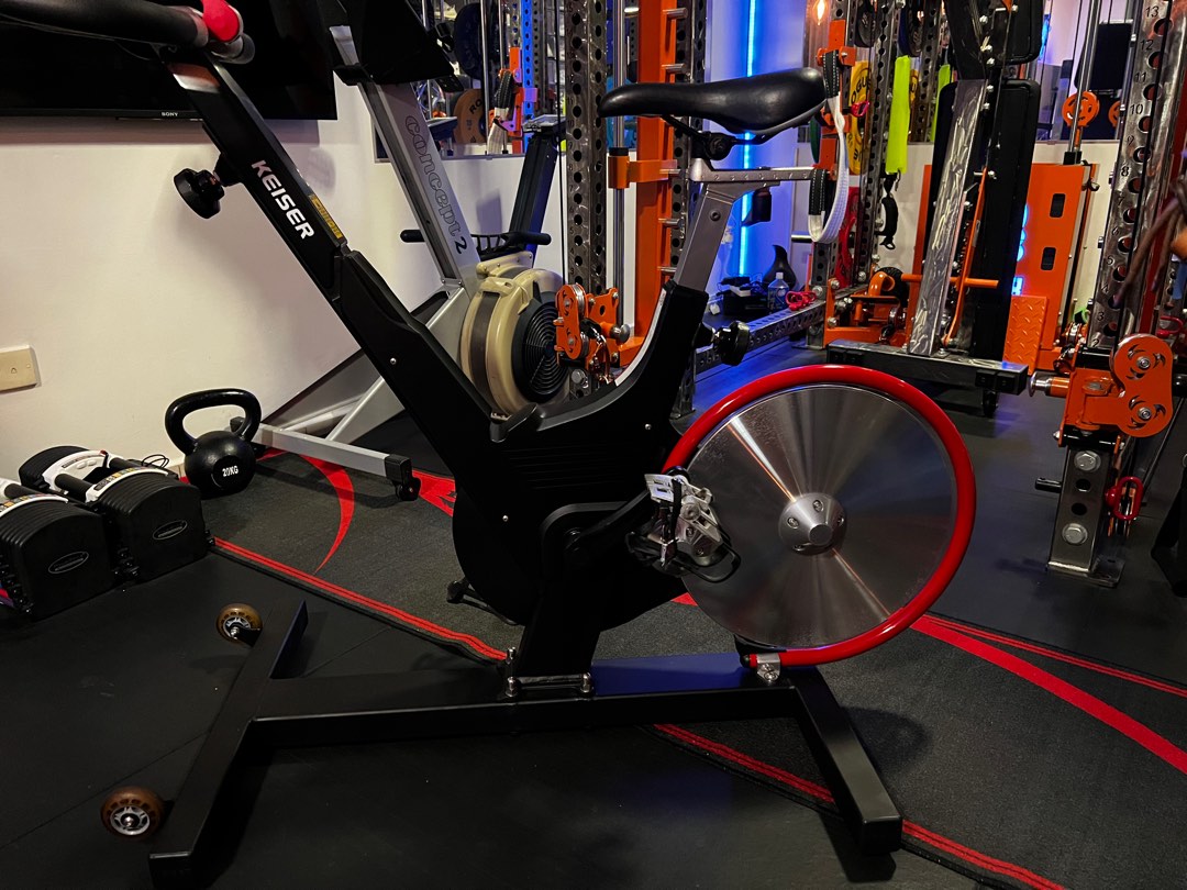used keiser spin bike