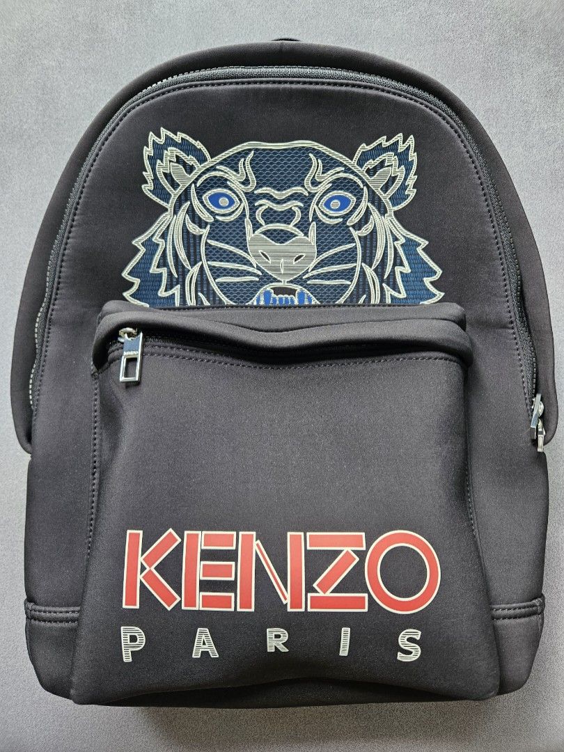 Large kenzo 2025 logo backpack