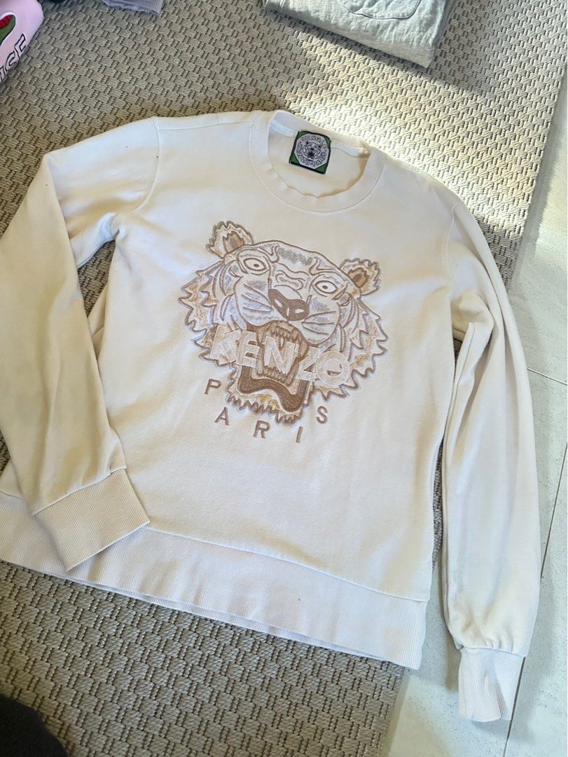 Kenzo deals cream jumper
