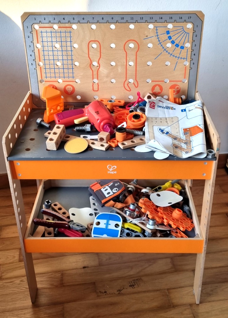 Kids Deluxe Scientific Workbench, Hobbies & Toys, Toys & Games on Carousell