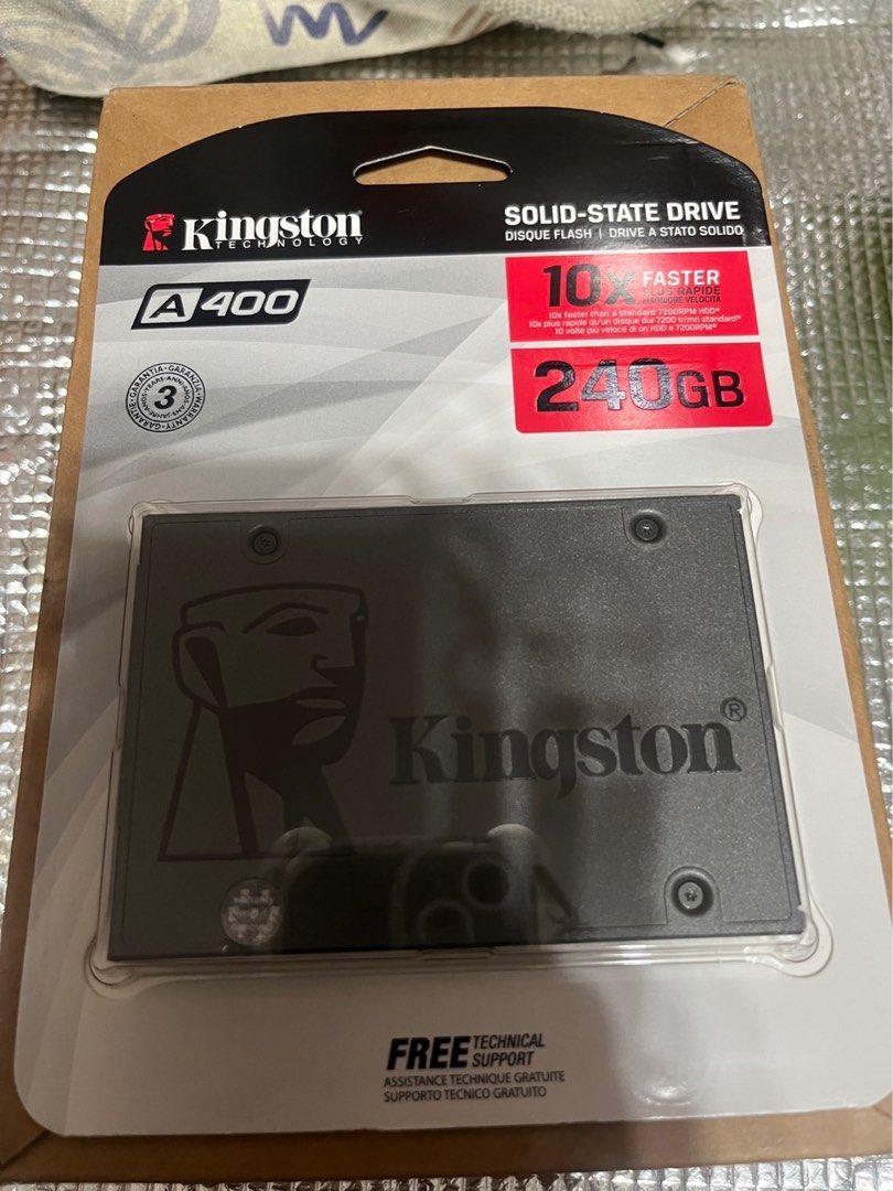 Kingston A400 240GB SATA 3 2.5 SSD SA400S37 240G