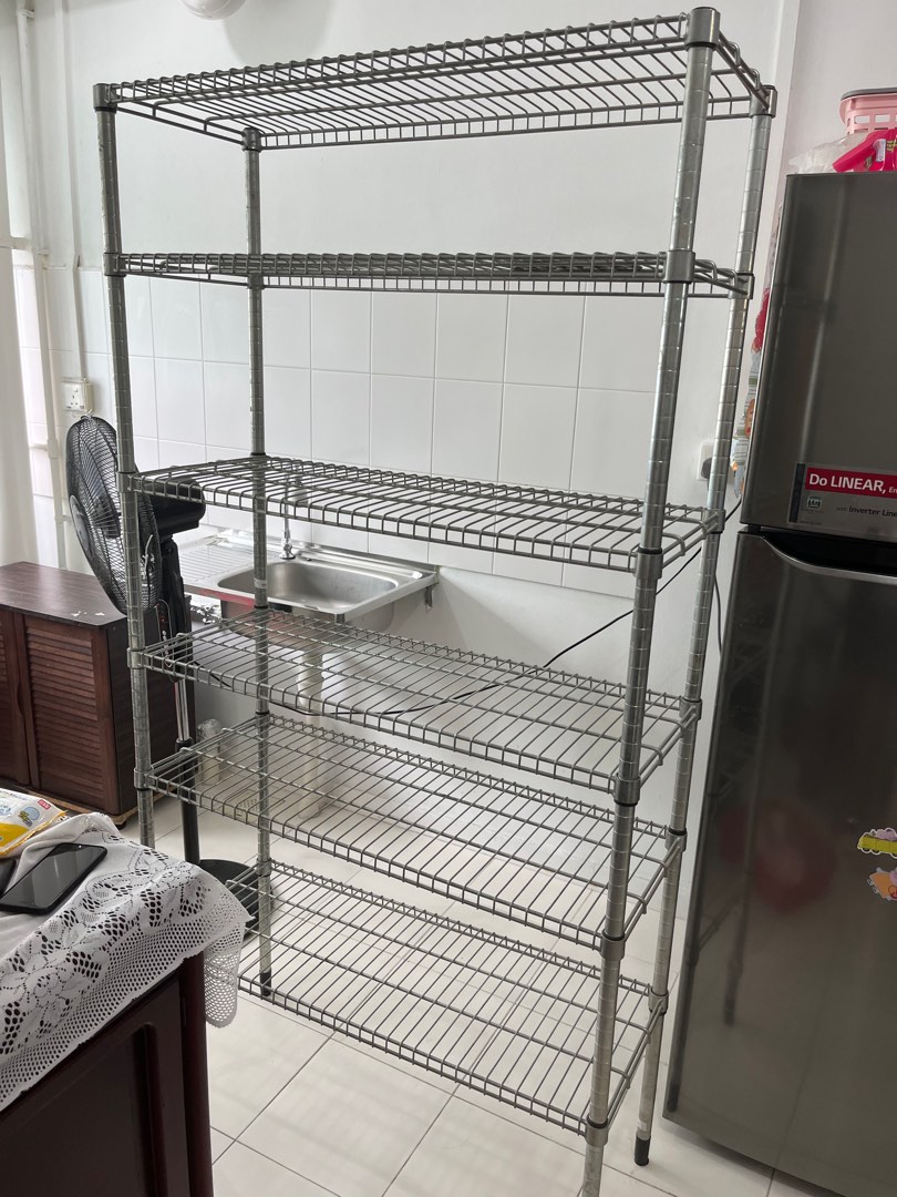 Kitchen Metal Rack, Furniture & Home Living, Bathroom & Kitchen