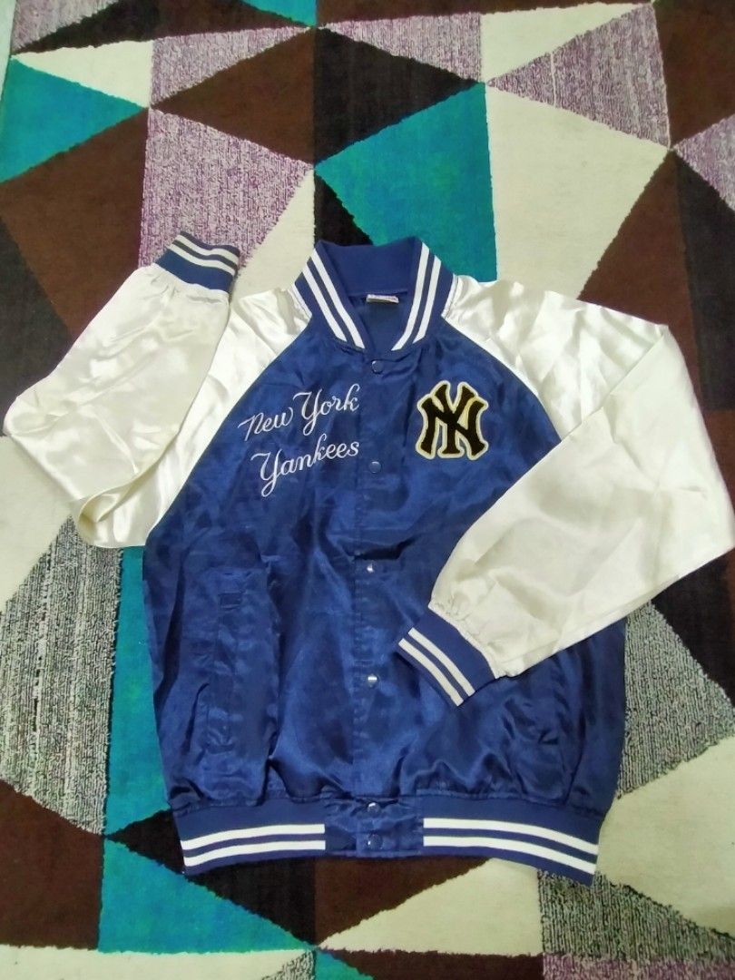 (L) NEW YORK YANKEES VARSITY, Men's Fashion, Coats, Jackets and ...