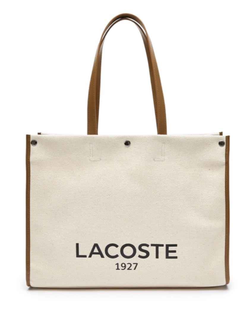 Original Lacoste Heritage Canvas Tote Bag on Carousell