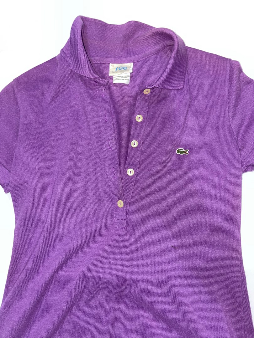 lacoste polo shirt, Women's Fashion, Tops, Others Tops on Carousell