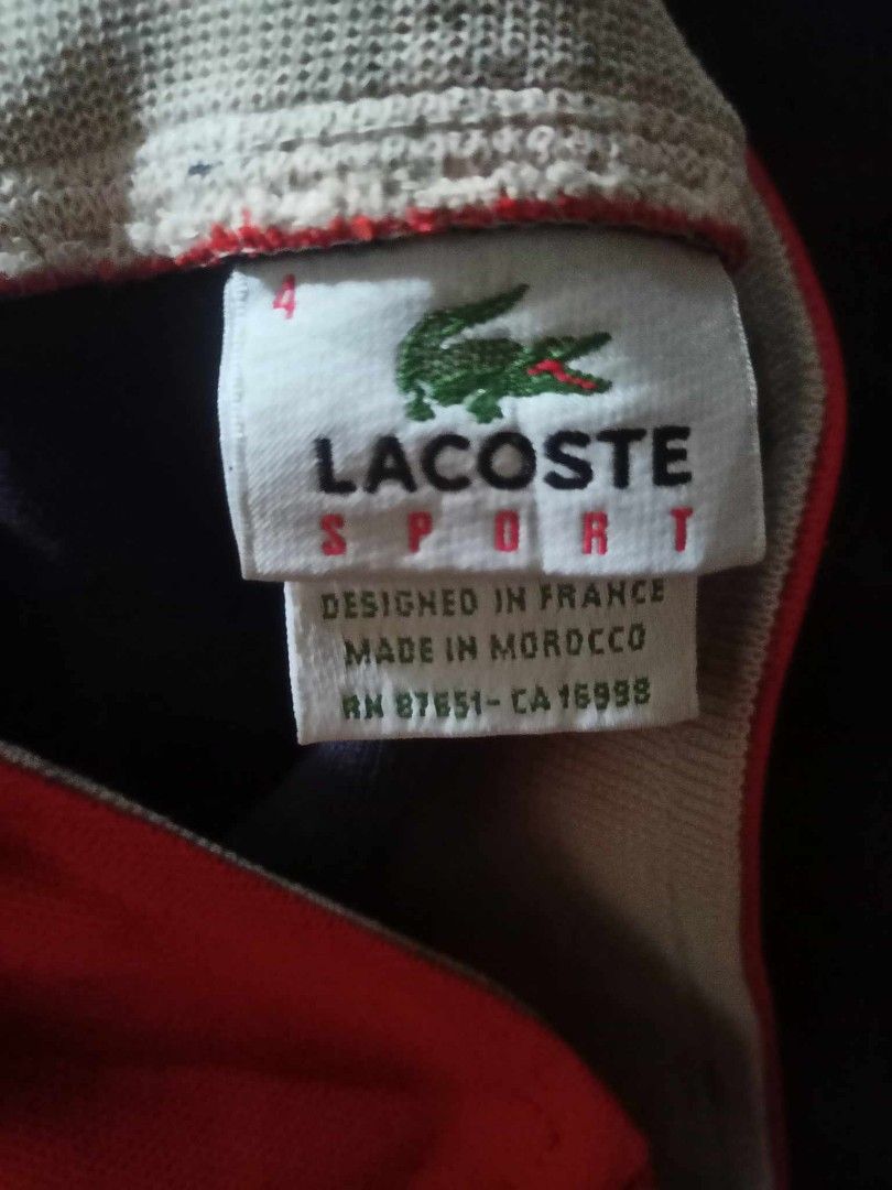 Lacoste rn 87651 online ca 16998 jacket