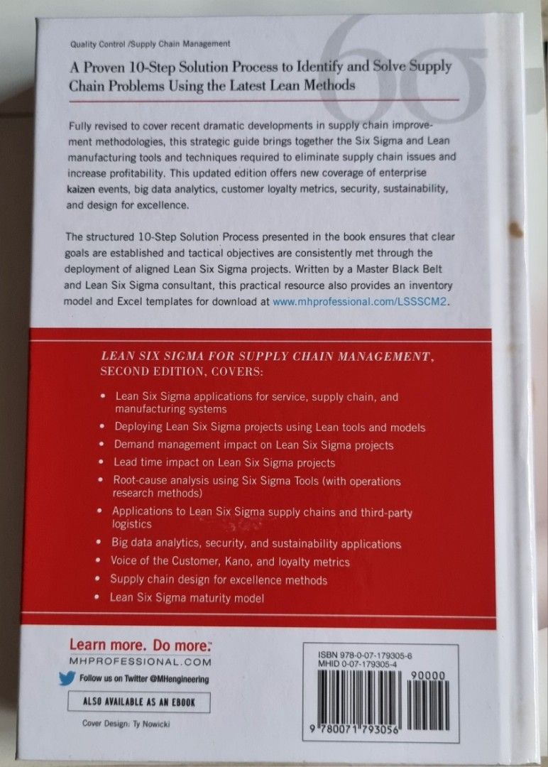 Lean Six Sigma for Supply Chain Management (2nd Edition), Hobbies ...
