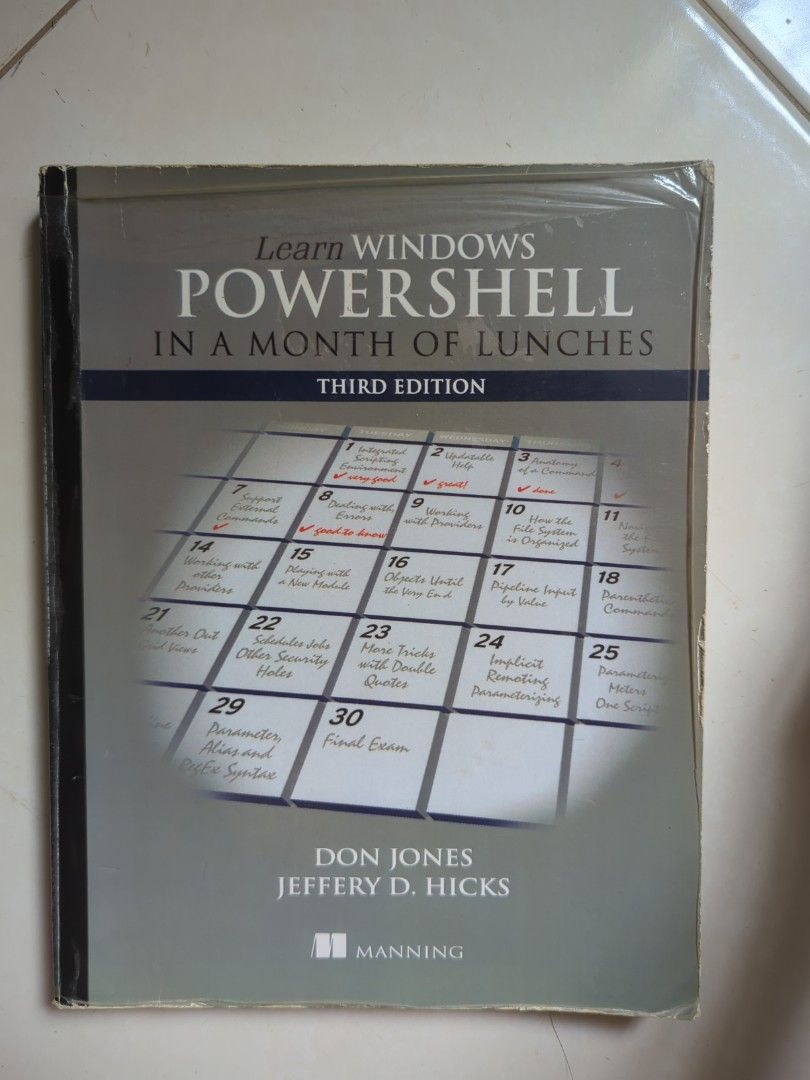 Learn Windows Powershell in a month of lunches 3rd edition, Hobbies & Toys, Books & Magazines