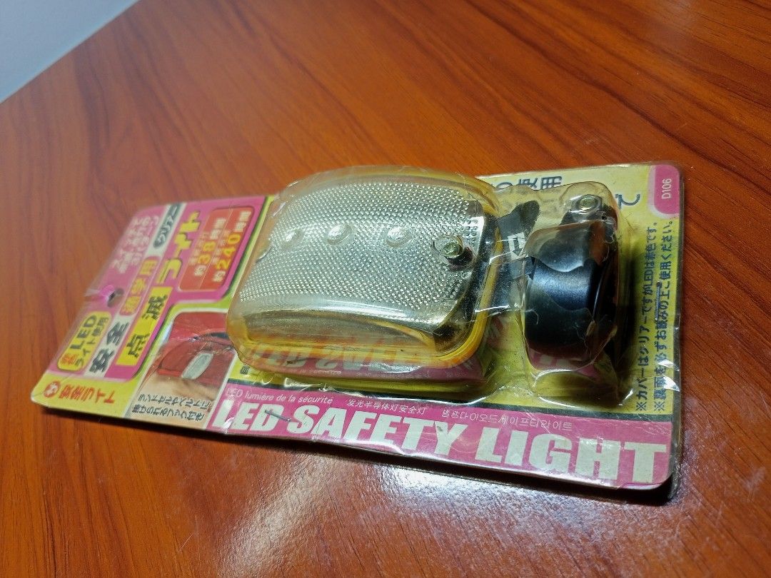 LED Safety Light JAPAN SURPLUS (Category: Lighting) located in Silang. Submitted by pickright (Listing ID 1252689652, Image 2). Description: LED Safety Light JAPAN SURPLUS Brand New Old Stock Power Input: 2 x AA Batteries, not included.