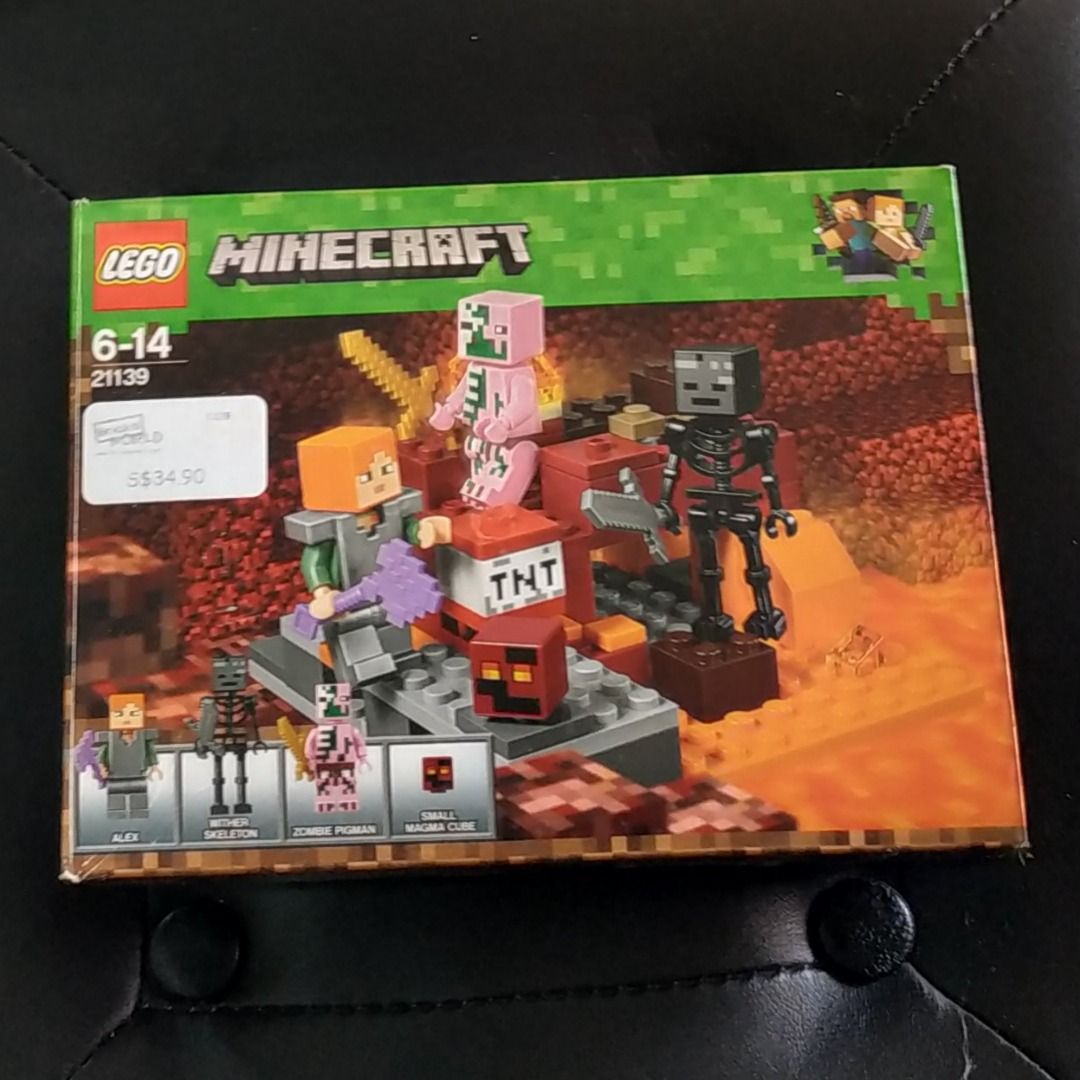 Minecraft lego discount 21139