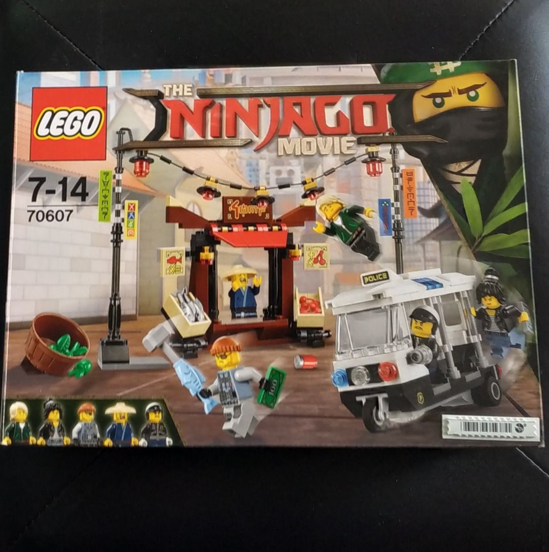 Lego 70607 Ninjago Movie City Chase Building Kit Hobbies Toys Toys Games on Carousell