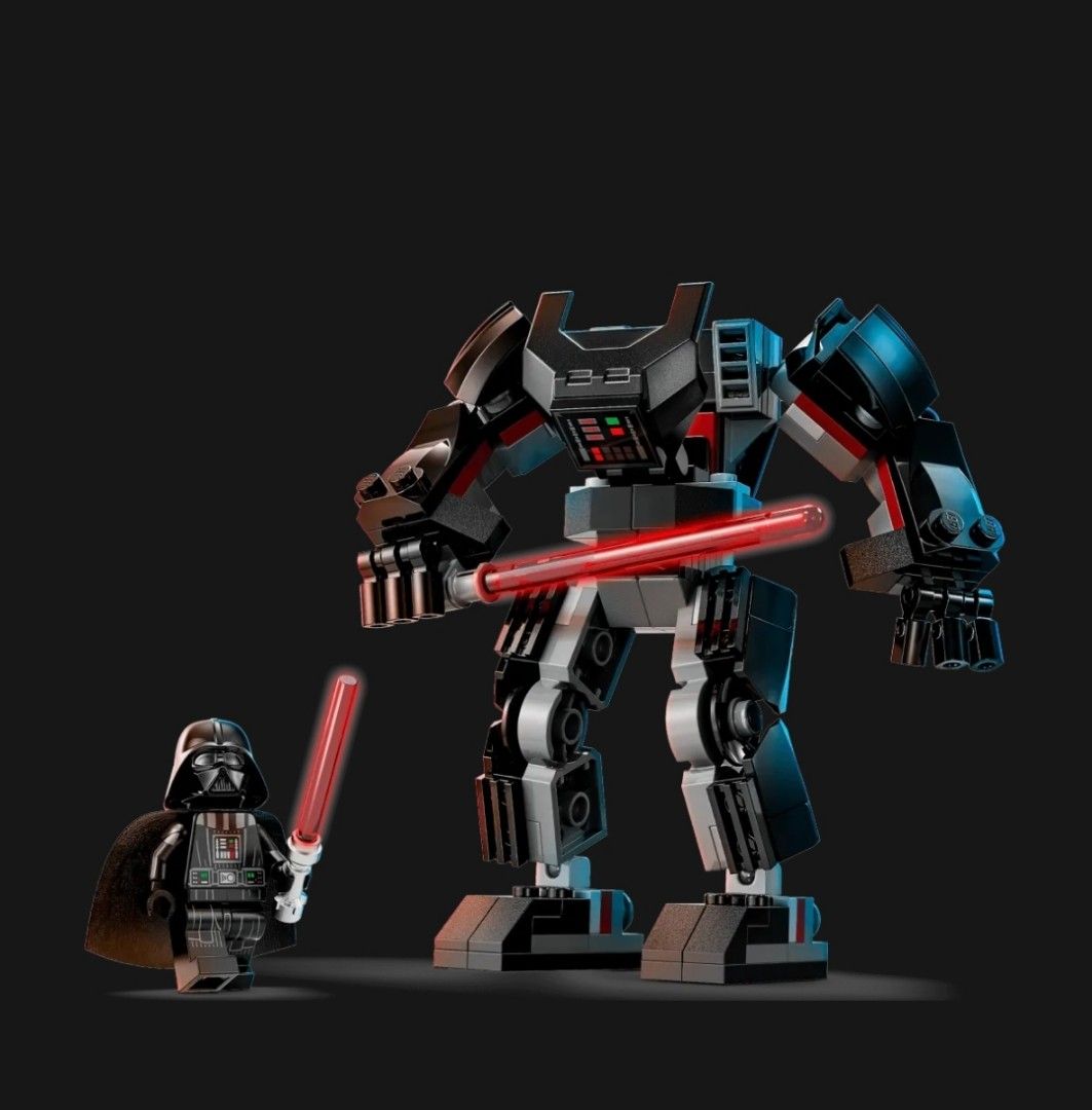 LEGO Star Wars Darth Vader Mech Buildable Star Wars Action Figure, this  Collectible Star Wars Toy for Kids Ages 6 and Up Features an Opening  Cockpit